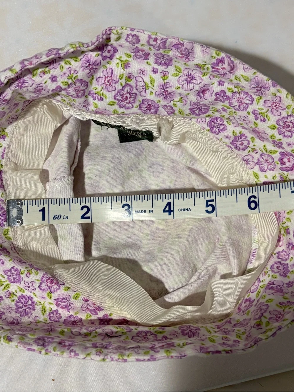 The Children's Place Purple Floral Bucket Hat